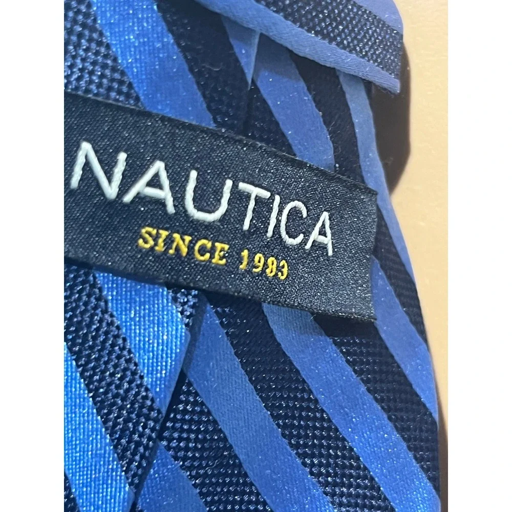 Nautica silk necktie
